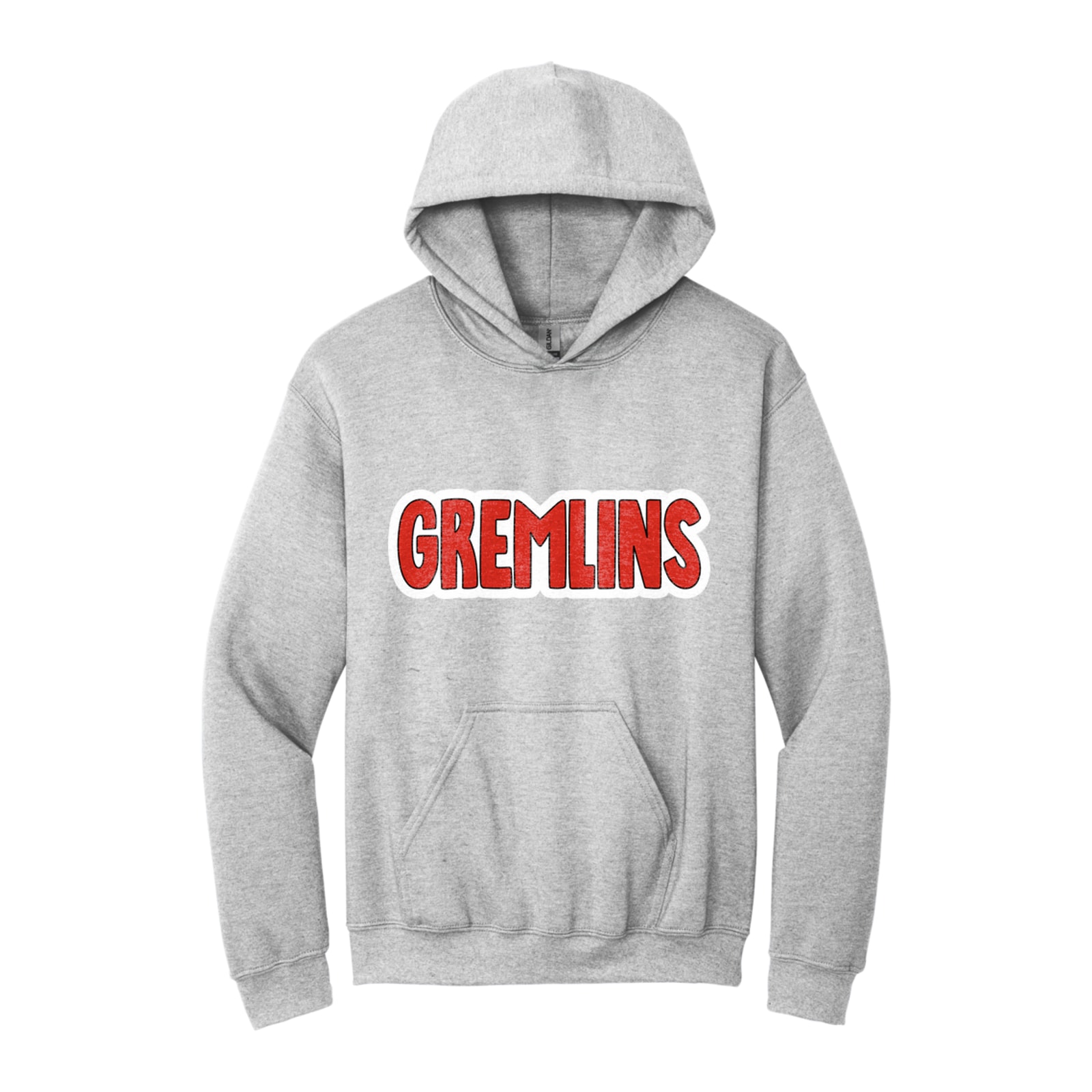 sacred-heart Gremlins bubble red black white Gildan - Heavy Blend Hooded Sweatshirt. 18500