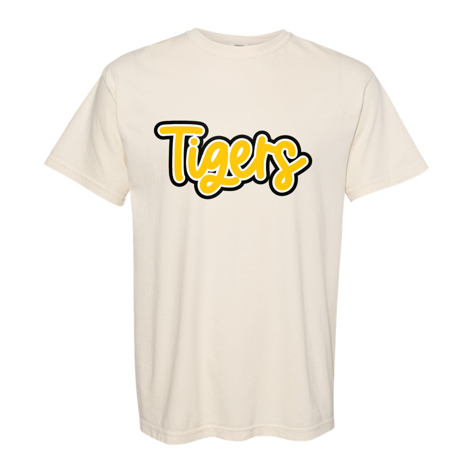 Tigers Thick Script Comfort Colors