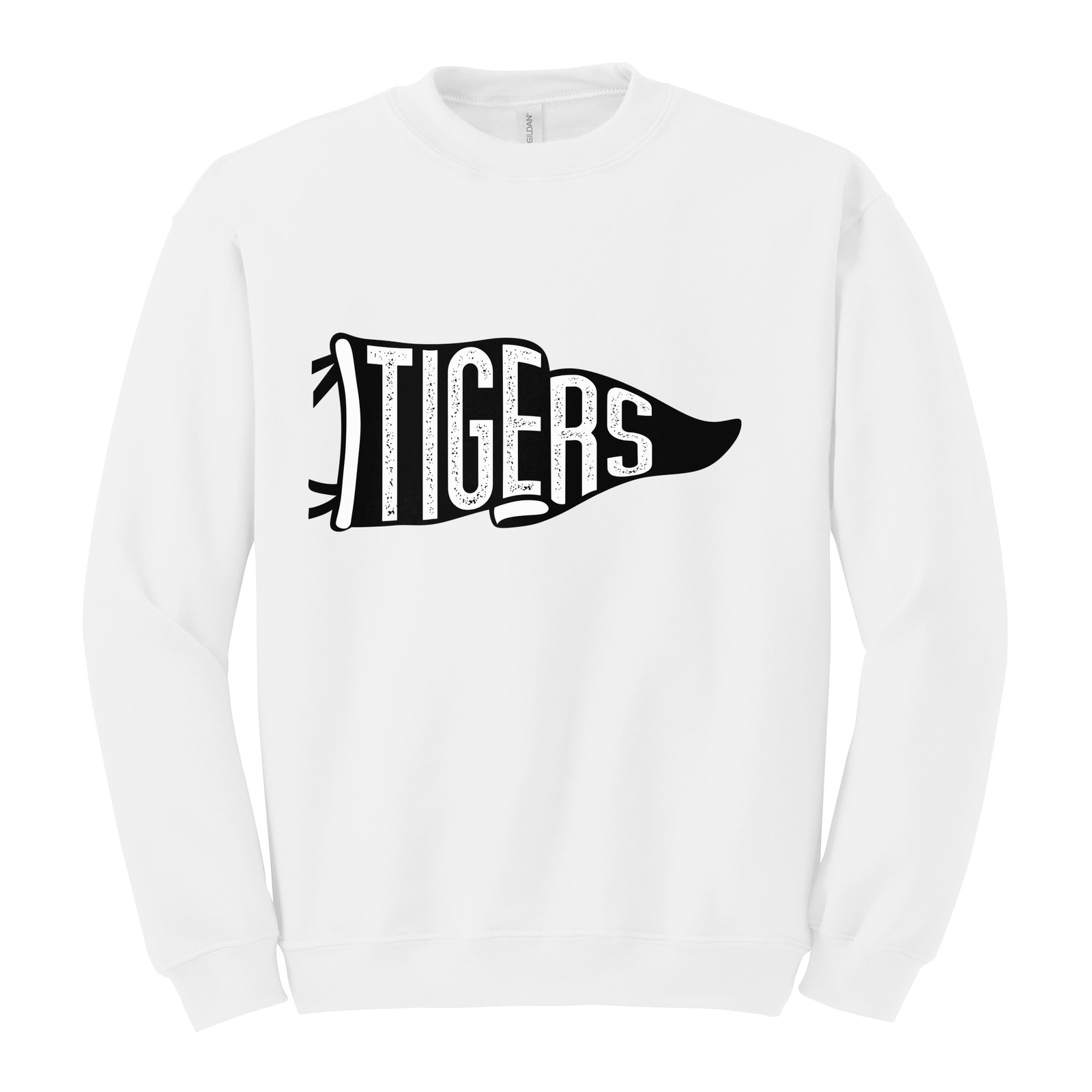 smith-cotton Tigers black tigers Gildan Heavy Blend Crewneck Sweatshirt. 18000