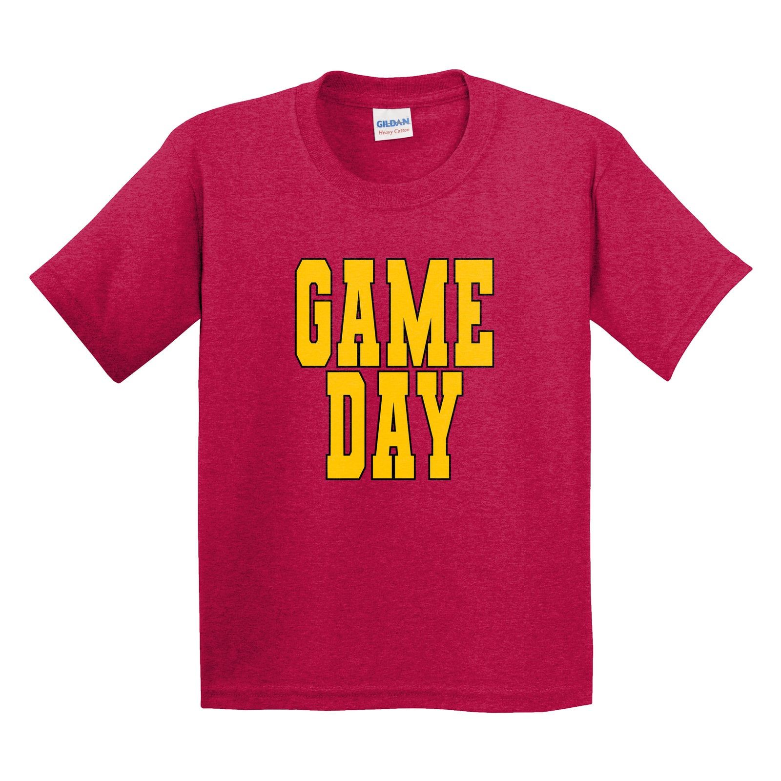 Game day smith cotton gold black Gildan 5000B Youth Tee