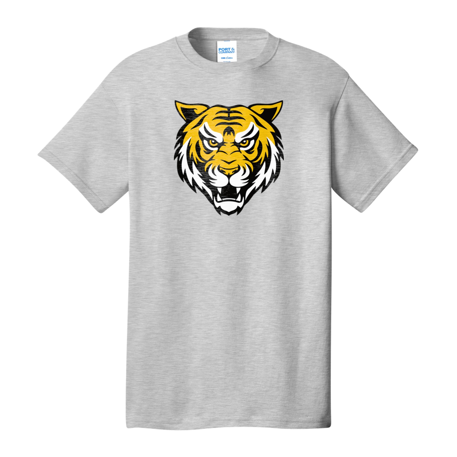 Smith Cotton Tiger Logo Port & Company PC54