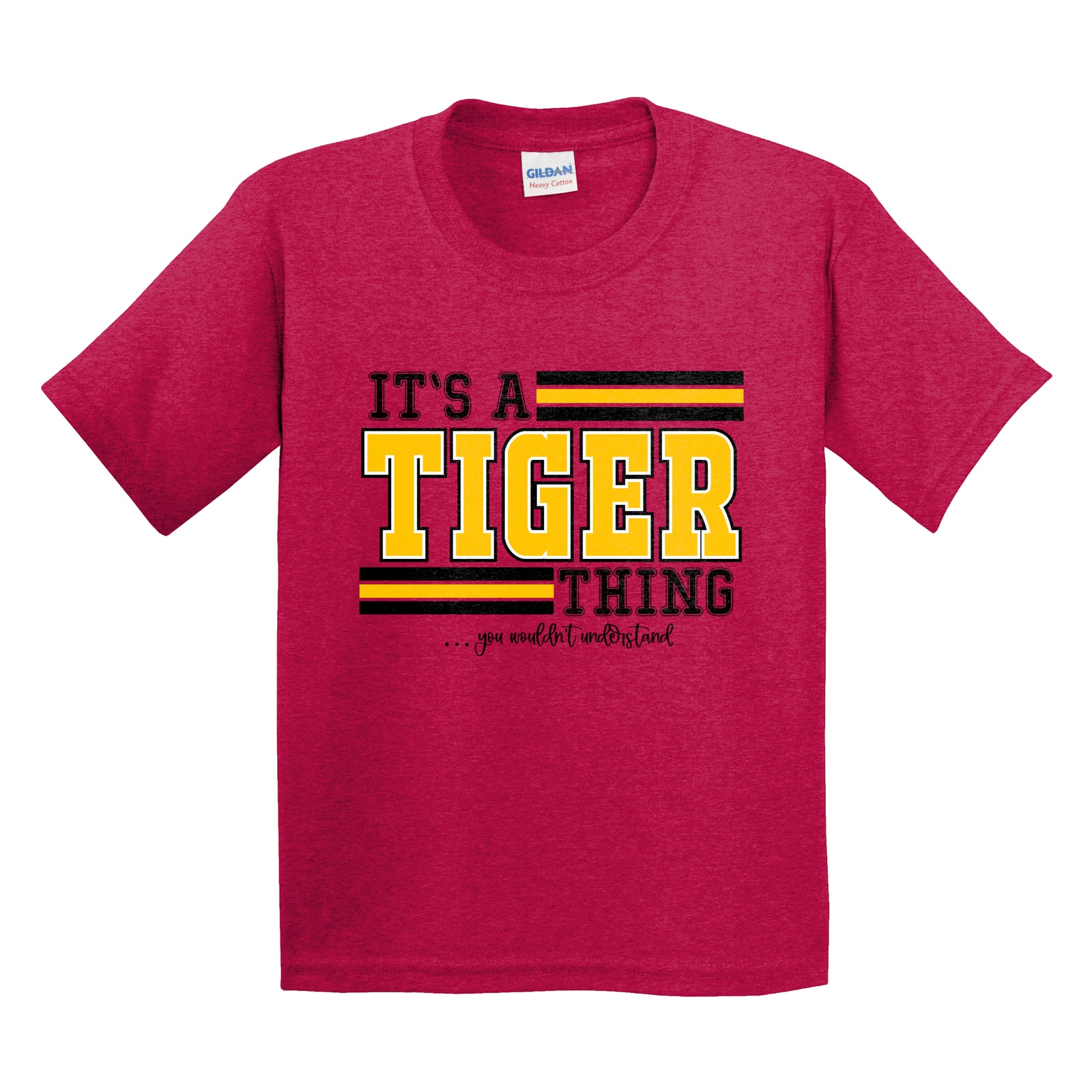 Its a tiger thing SC gold Gildan 5000B Youth Tee
